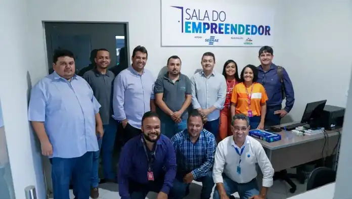 Prefeitura de Vereda e Sebrae inauguram Sala do Empreendedor para atender à comunidade local.