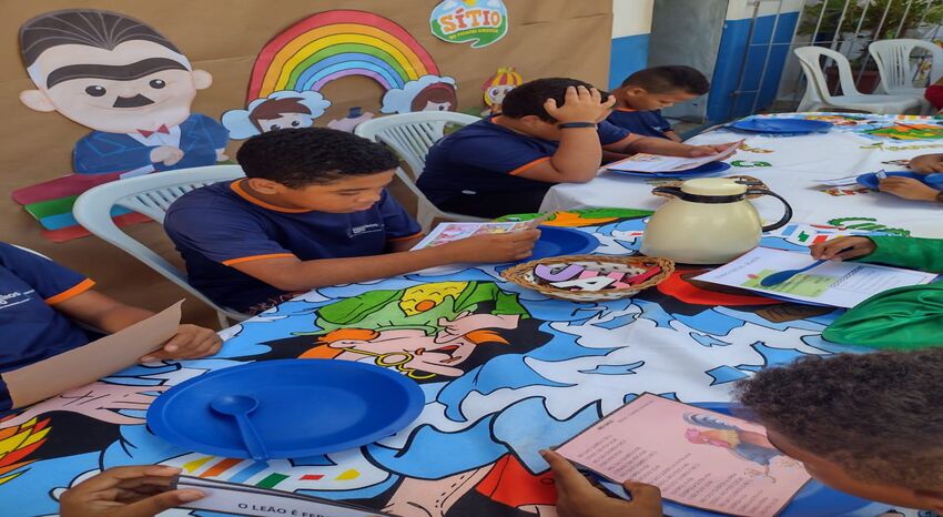 Dia do Livro Infantil: Escolas Municipais São Jorge e Áurea Nunes promovem o “Restaurante Literário”
