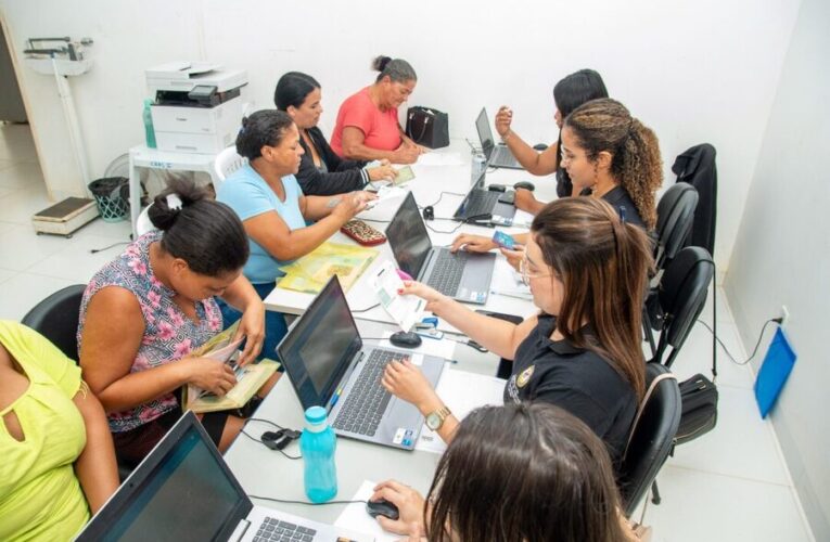 Projeto ‘CRAS Mais Perto de Você’ levou serviços essenciais da Prefeitura ao bairro Caminho do Mar.