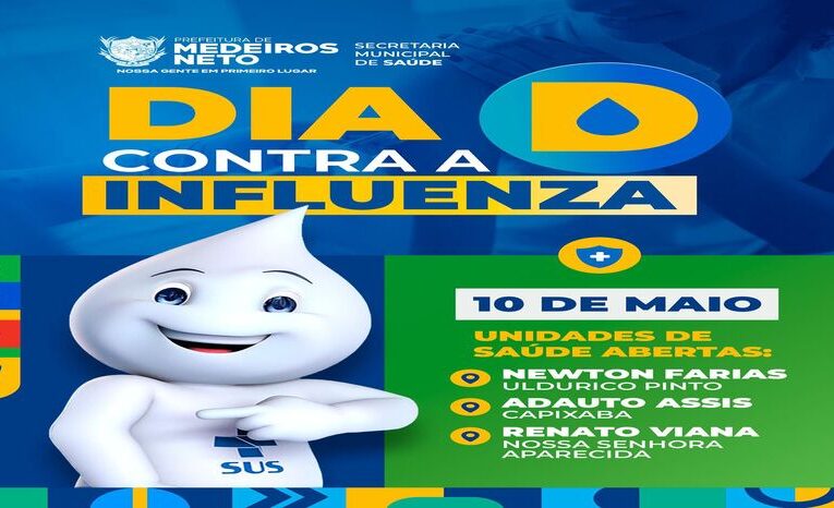 Prefeitura de Medeiros Neto realizará Campanha de Vacinação neste sábado