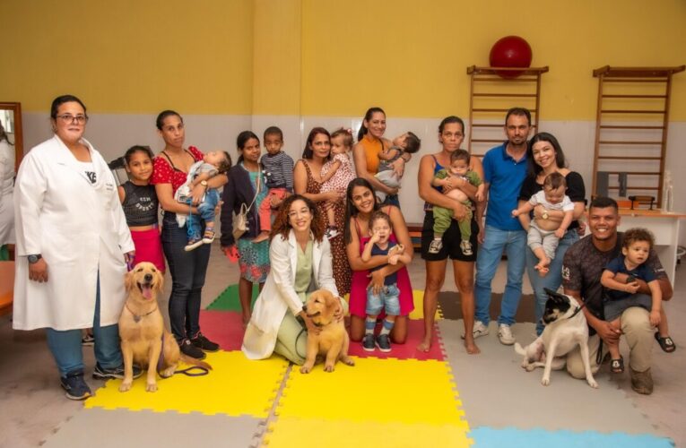 PET Terapia promove momentos de alegria, desenvolvimento e acolhimento no CER IV.